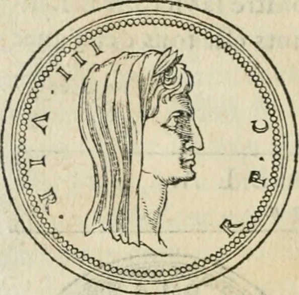 An illustration from Discours de la religion des anciens Romains--, 1581, leaf 29