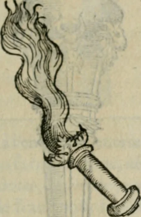 An illustration from Discours de la religion des anciens Romains--, 1581, leaf 292