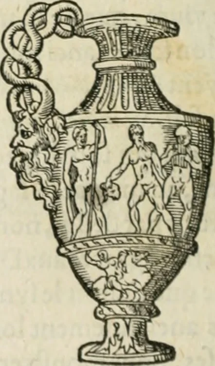 An illustration from Discours de la religion des anciens Romains--, 1581, leaf 311