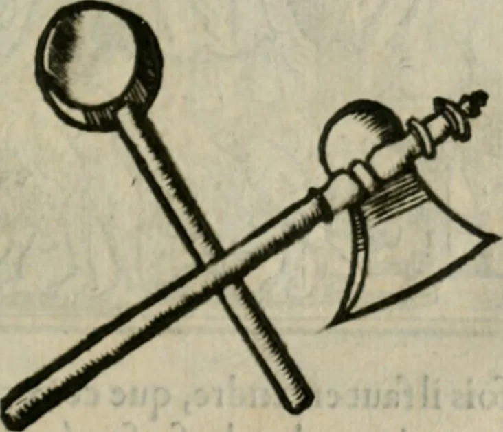 An illustration from Discours de la religion des anciens Romains--, 1581, leaf 314