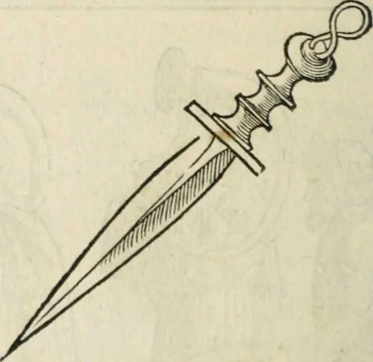 An illustration from Discours de la religion des anciens Romains--, 1581, leaf 317