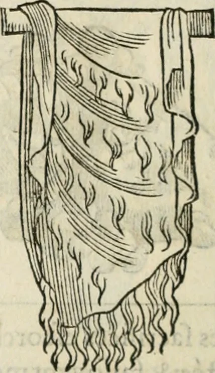 An illustration from Discours de la religion des anciens Romains--, 1581, leaf 323