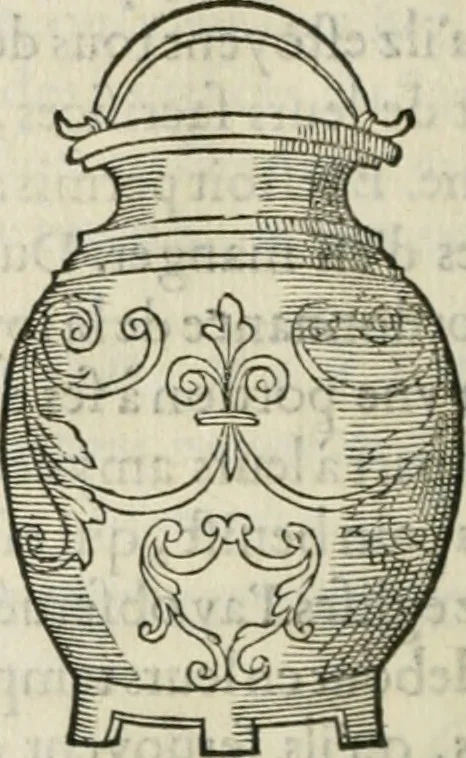 An illustration from Discours de la religion des anciens Romains--, 1581, leaf 331