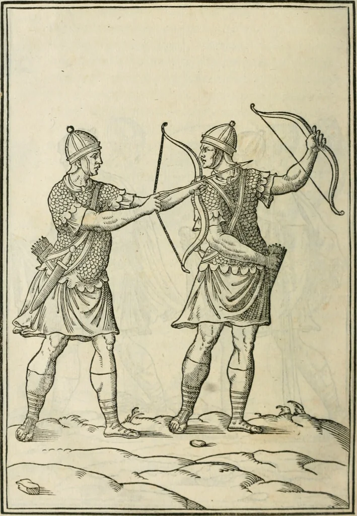 An illustration from Discours de la religion des anciens Romains--, 1581, leaf 415