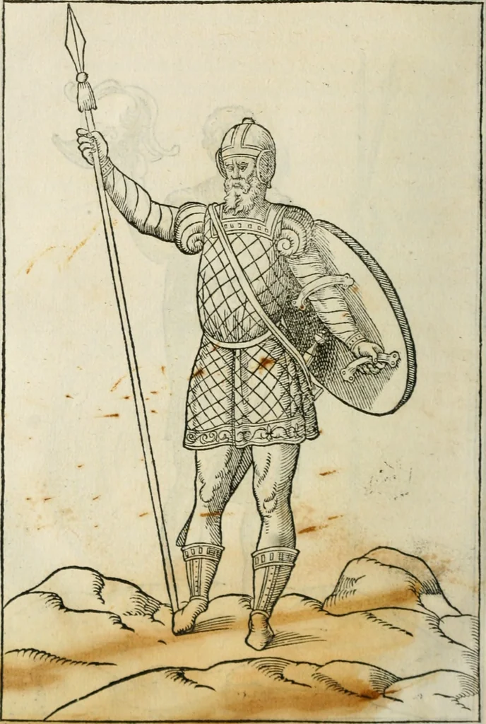 An illustration from Discours de la religion des anciens Romains--, 1581, leaf 421