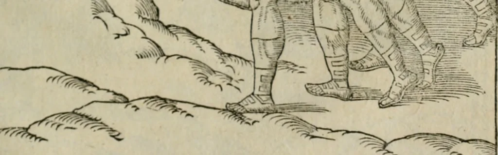 An illustration from Discours de la religion des anciens Romains--, 1581, leaf 482