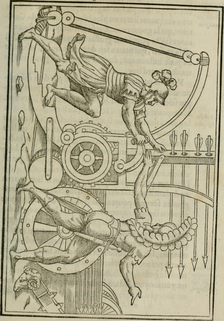 An illustration from Discours de la religion des anciens Romains--, 1581, leaf 488