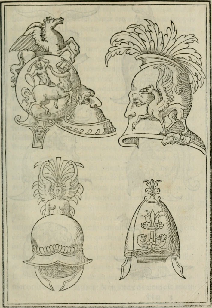 An illustration from Discours de la religion des anciens Romains--, 1581, leaf 498