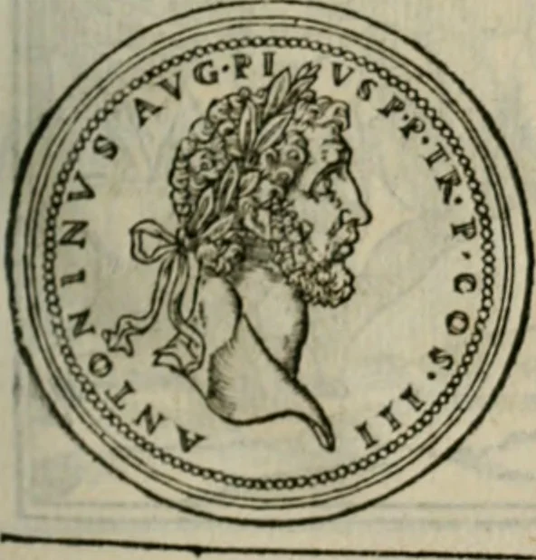 An illustration from Discours de la religion des anciens Romains--, 1581, leaf 50