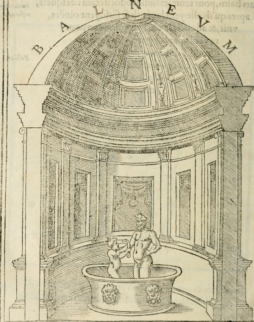 An illustration from Discours de la religion des anciens Romains--, 1581, leaf 529