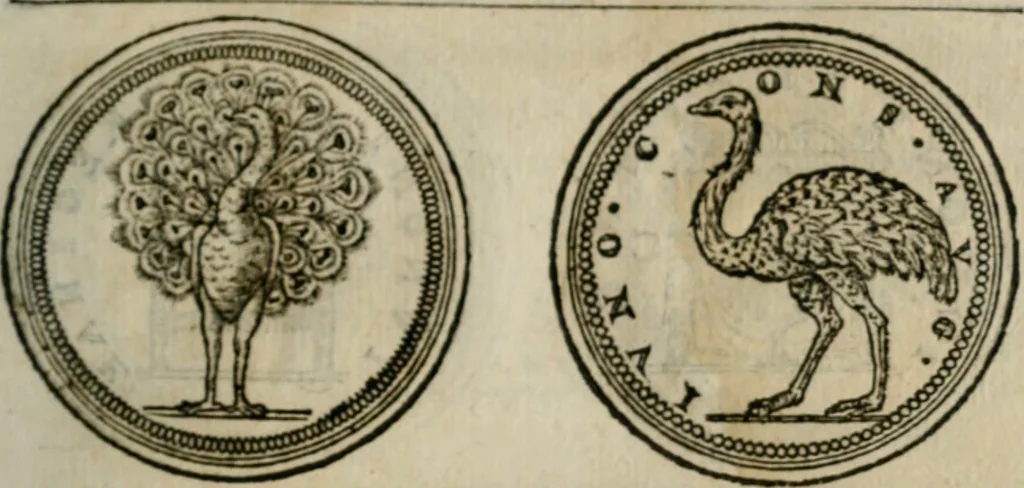 An illustration from Discours de la religion des anciens Romains--, 1581, leaf 54