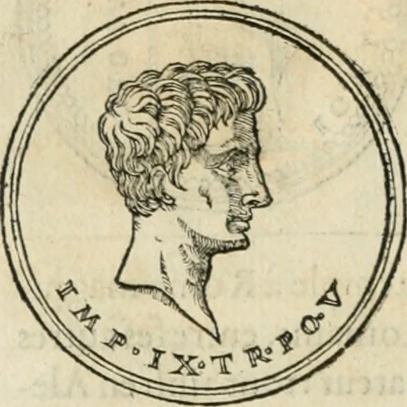 An illustration from Discours de la religion des anciens Romains--, 1581, leaf 71