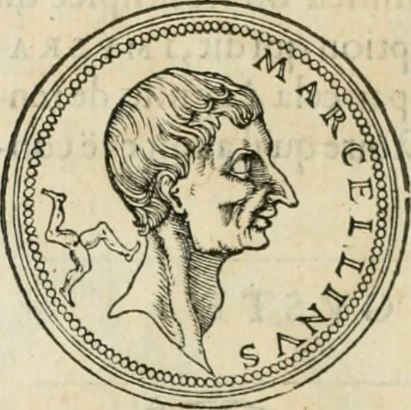 An illustration from Discours de la religion des anciens Romains--, 1581, leaf 95