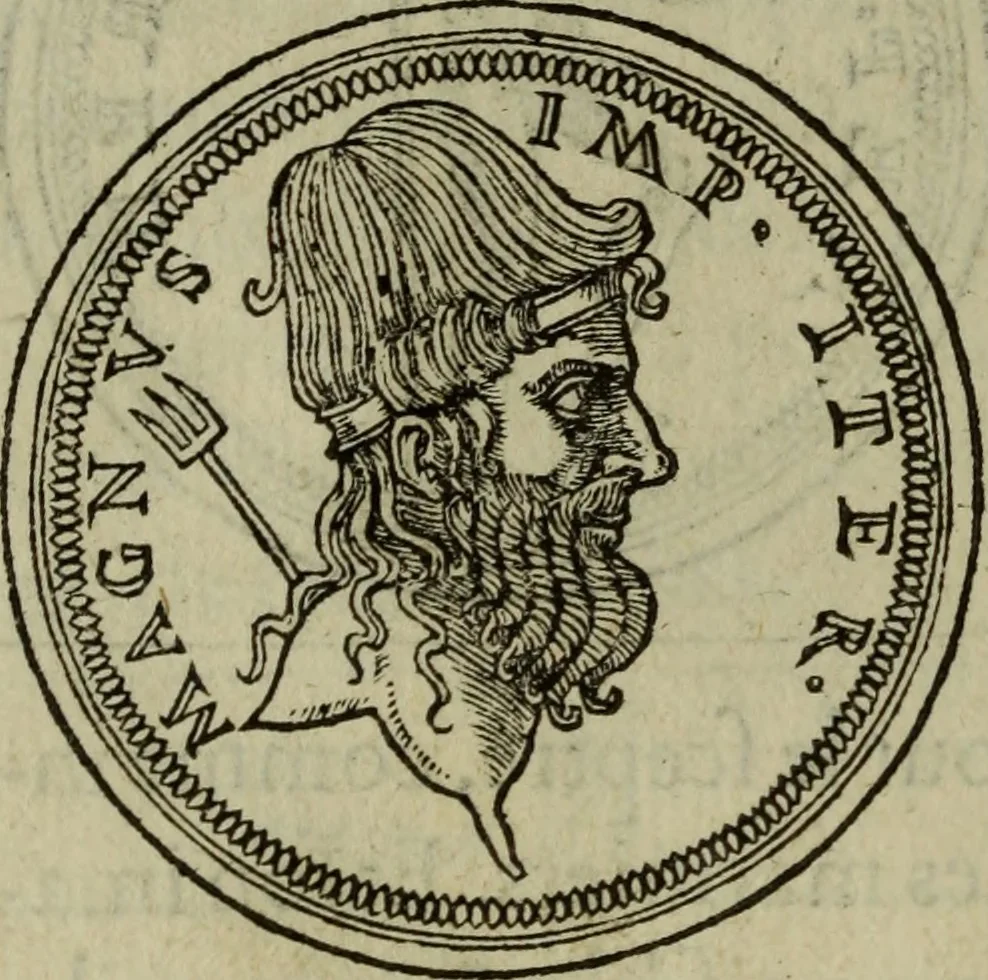 An illustration from Discours de la religion des anciens Romains : de la castrametation & discipline militaire d'iceux. Des bains & antiques exercitations grecques & romaines ..., 1581, leaf 105
