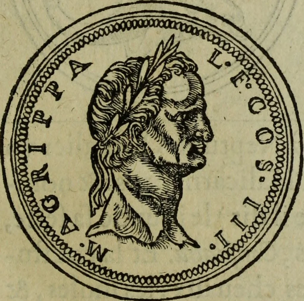 An illustration from Discours de la religion des anciens Romains : de la castrametation & discipline militaire d'iceux. Des bains & antiques exercitations grecques & romaines ..., 1581, leaf 106