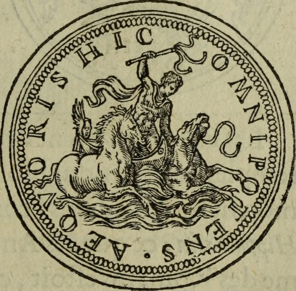 An illustration from Discours de la religion des anciens Romains : de la castrametation & discipline militaire d'iceux. Des bains & antiques exercitations grecques & romaines ..., 1581, leaf 106