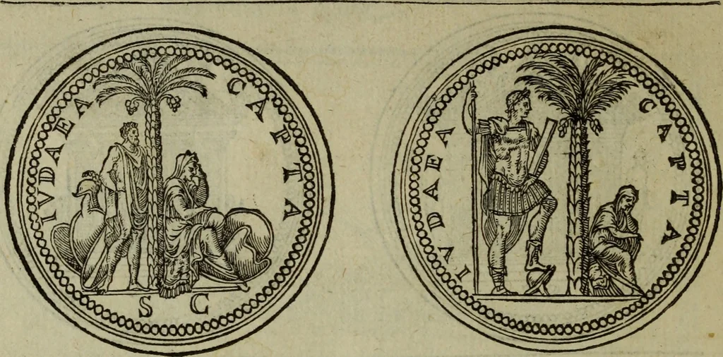 An illustration from Discours de la religion des anciens Romains : de la castrametation & discipline militaire d'iceux. Des bains & antiques exercitations grecques & romaines ..., 1581, leaf 11