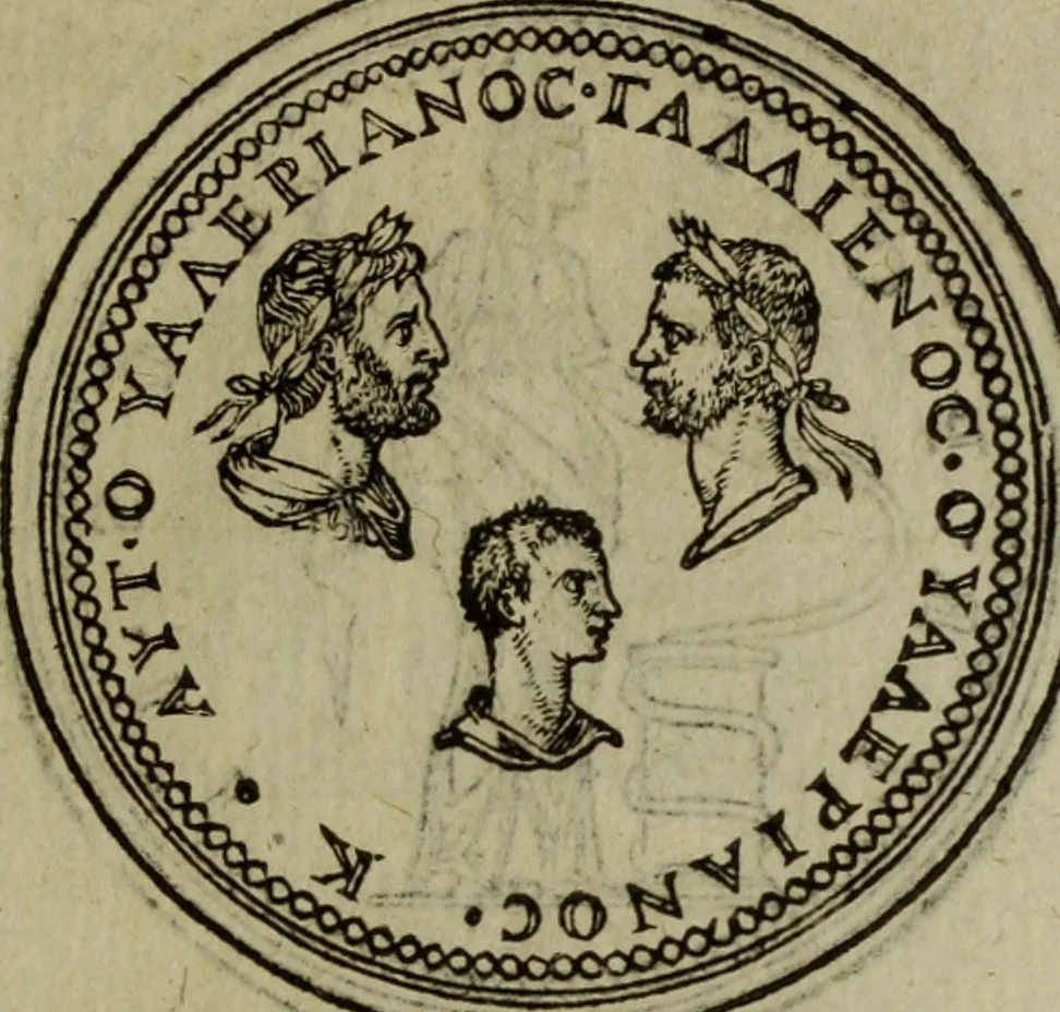 An illustration from Discours de la religion des anciens Romains : de la castrametation & discipline militaire d'iceux. Des bains & antiques exercitations grecques & romaines ..., 1581, leaf 114