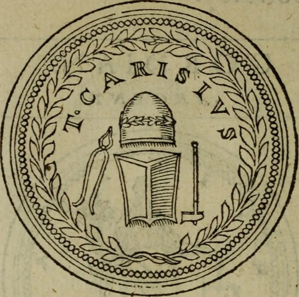 An illustration from Discours de la religion des anciens Romains : de la castrametation & discipline militaire d'iceux. Des bains & antiques exercitations grecques & romaines ..., 1581, leaf 125