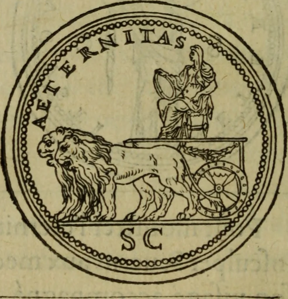 An illustration from Discours de la religion des anciens Romains : de la castrametation & discipline militaire d'iceux. Des bains & antiques exercitations grecques & romaines ..., 1581, leaf 139
