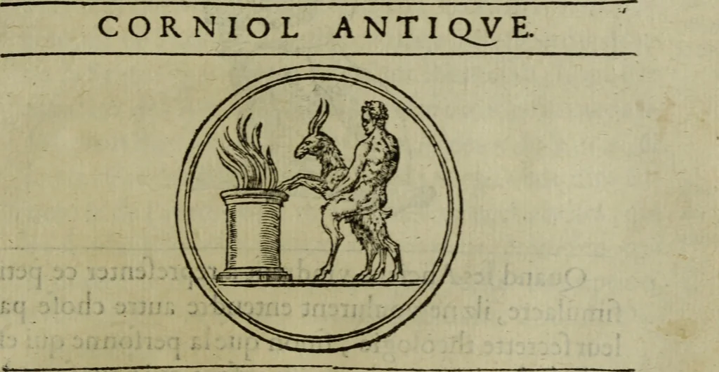 An illustration from Discours de la religion des anciens Romains : de la castrametation & discipline militaire d'iceux. Des bains & antiques exercitations grecques & romaines ..., 1581, leaf 144