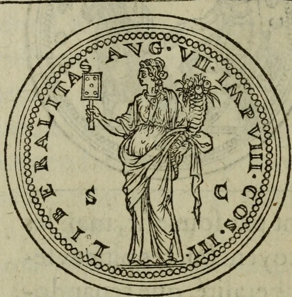 An illustration from Discours de la religion des anciens Romains : de la castrametation & discipline militaire d'iceux. Des bains & antiques exercitations grecques & romaines ..., 1581, leaf 151