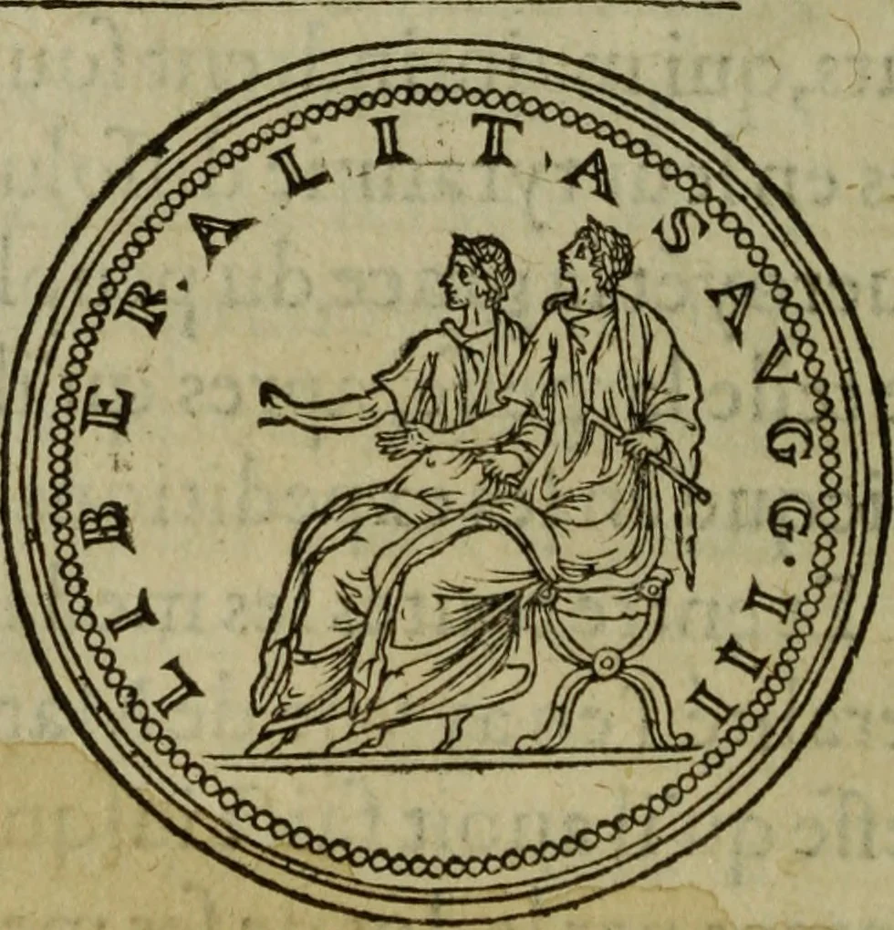 An illustration from Discours de la religion des anciens Romains : de la castrametation & discipline militaire d'iceux. Des bains & antiques exercitations grecques & romaines ..., 1581, leaf 151