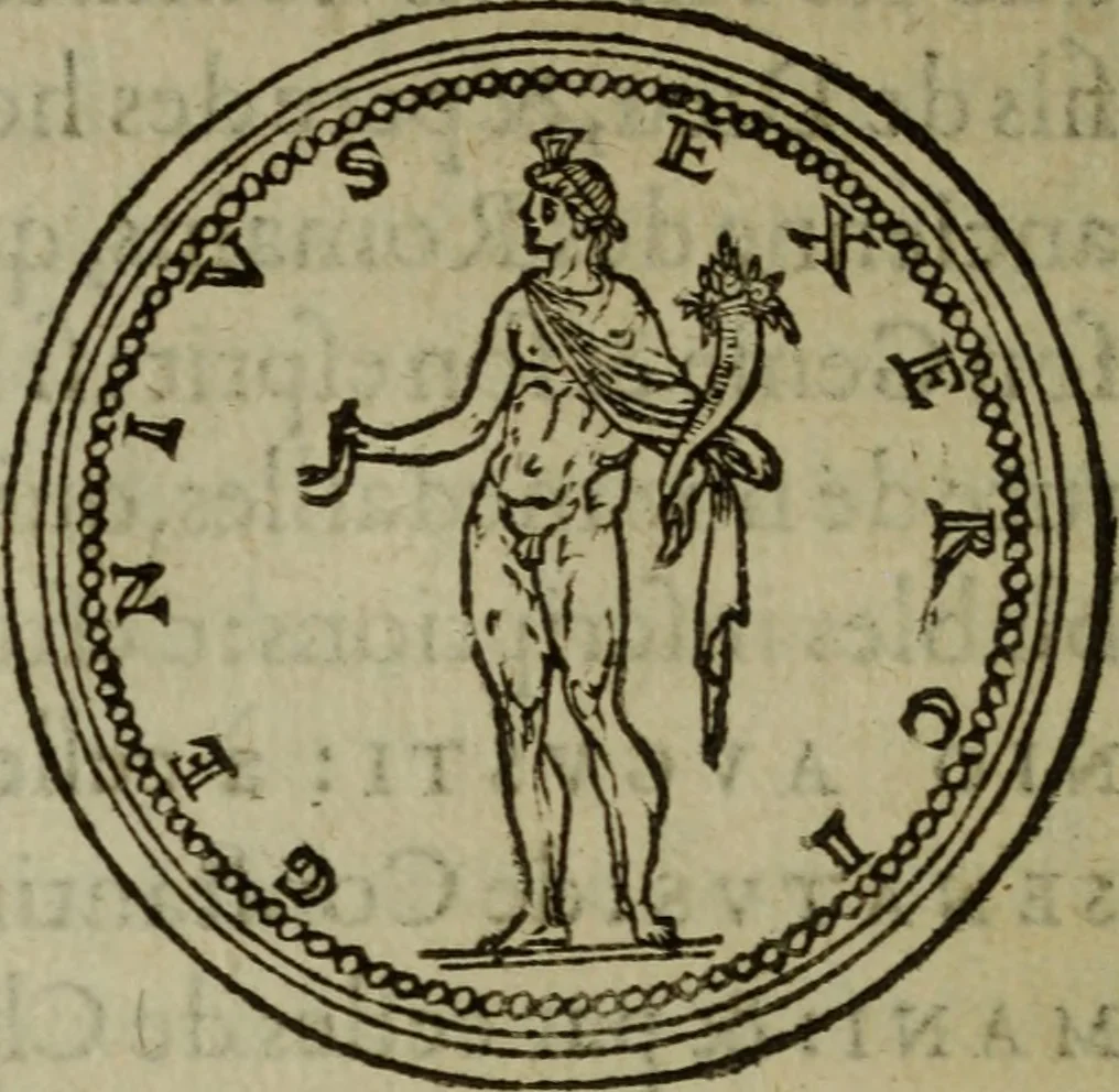 An illustration from Discours de la religion des anciens Romains : de la castrametation & discipline militaire d'iceux. Des bains & antiques exercitations grecques & romaines ..., 1581, leaf 161