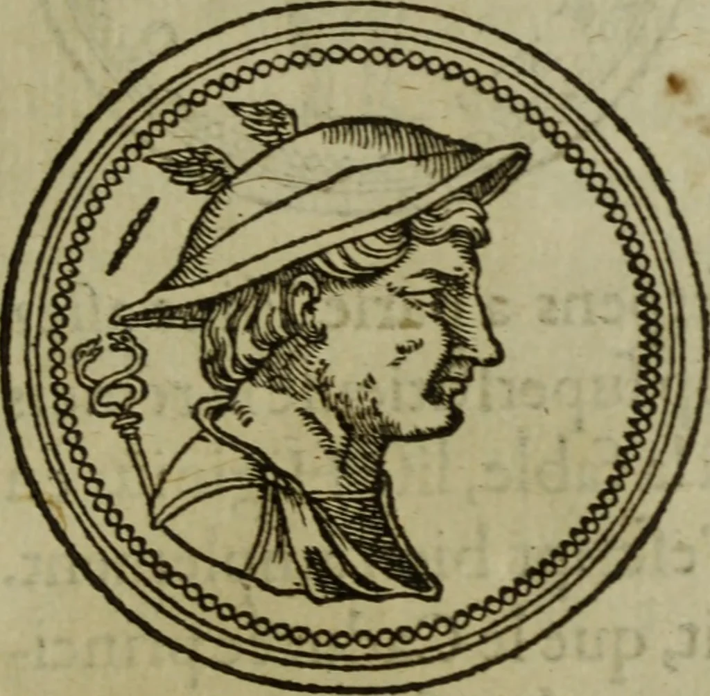An illustration from Discours de la religion des anciens Romains : de la castrametation & discipline militaire d'iceux. Des bains & antiques exercitations grecques & romaines ..., 1581, leaf 164