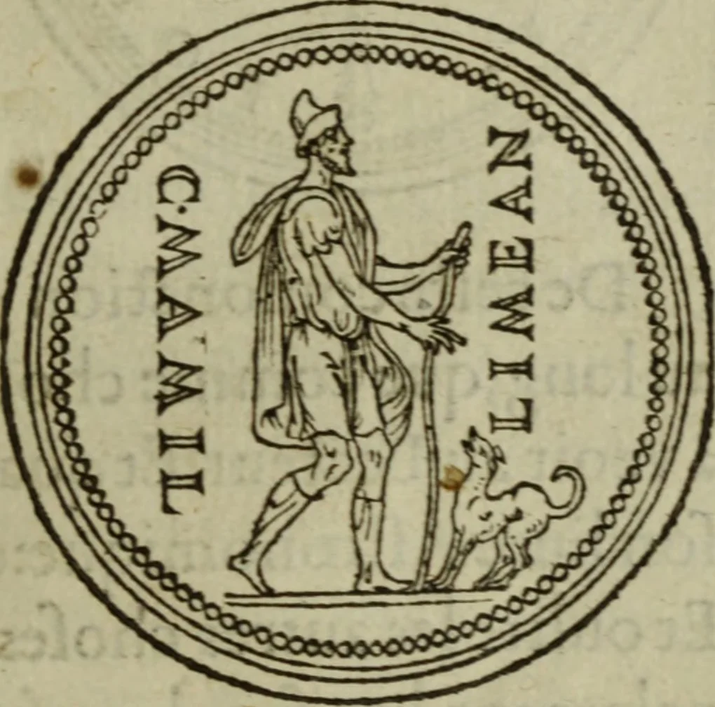 An illustration from Discours de la religion des anciens Romains : de la castrametation & discipline militaire d'iceux. Des bains & antiques exercitations grecques & romaines ..., 1581, leaf 164