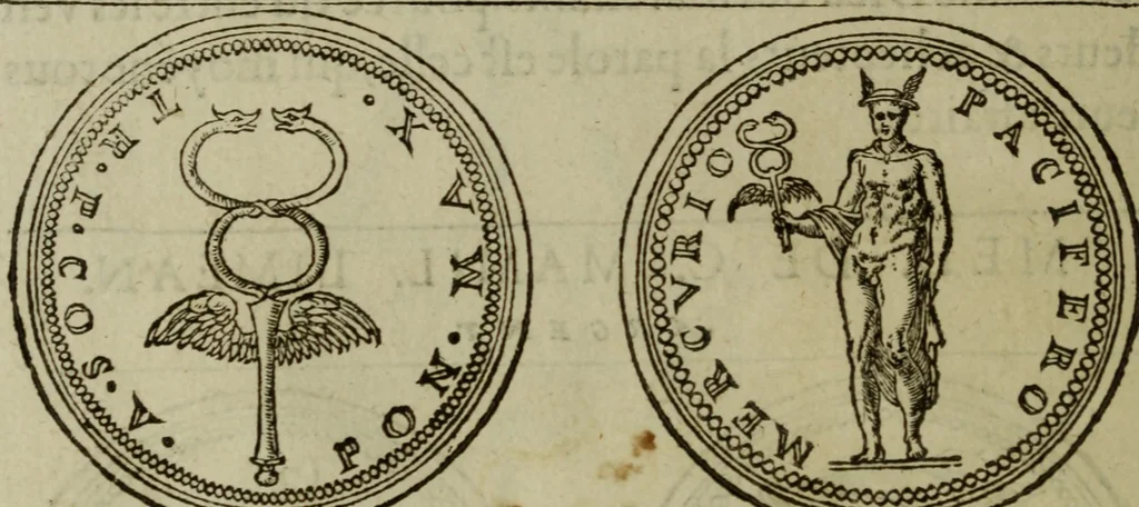 An illustration from Discours de la religion des anciens Romains : de la castrametation & discipline militaire d'iceux. Des bains & antiques exercitations grecques & romaines ..., 1581, leaf 165
