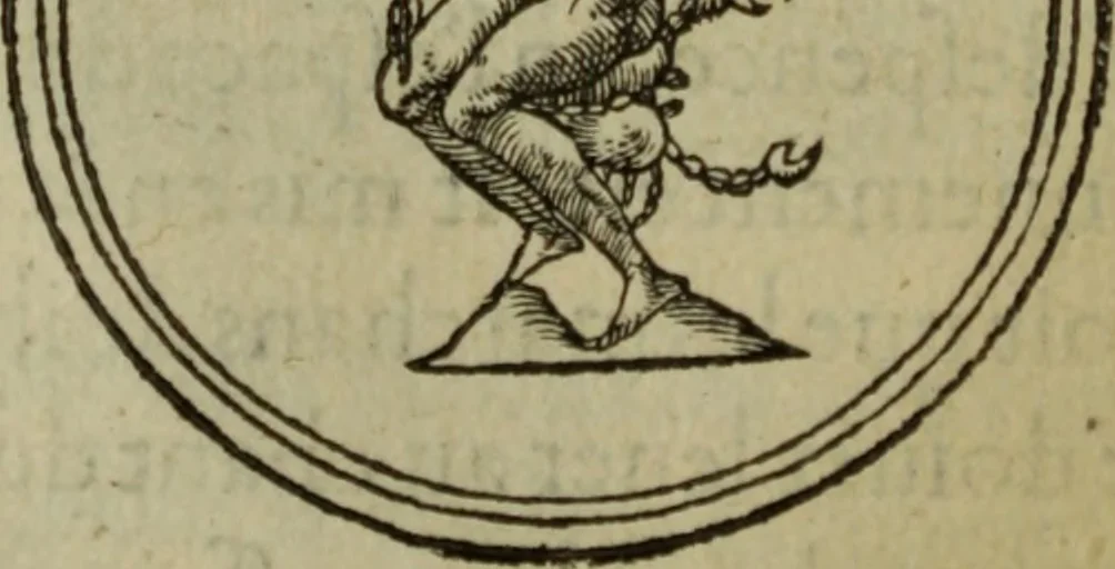 An illustration from Discours de la religion des anciens Romains : de la castrametation & discipline militaire d'iceux. Des bains & antiques exercitations grecques & romaines ..., 1581, leaf 167