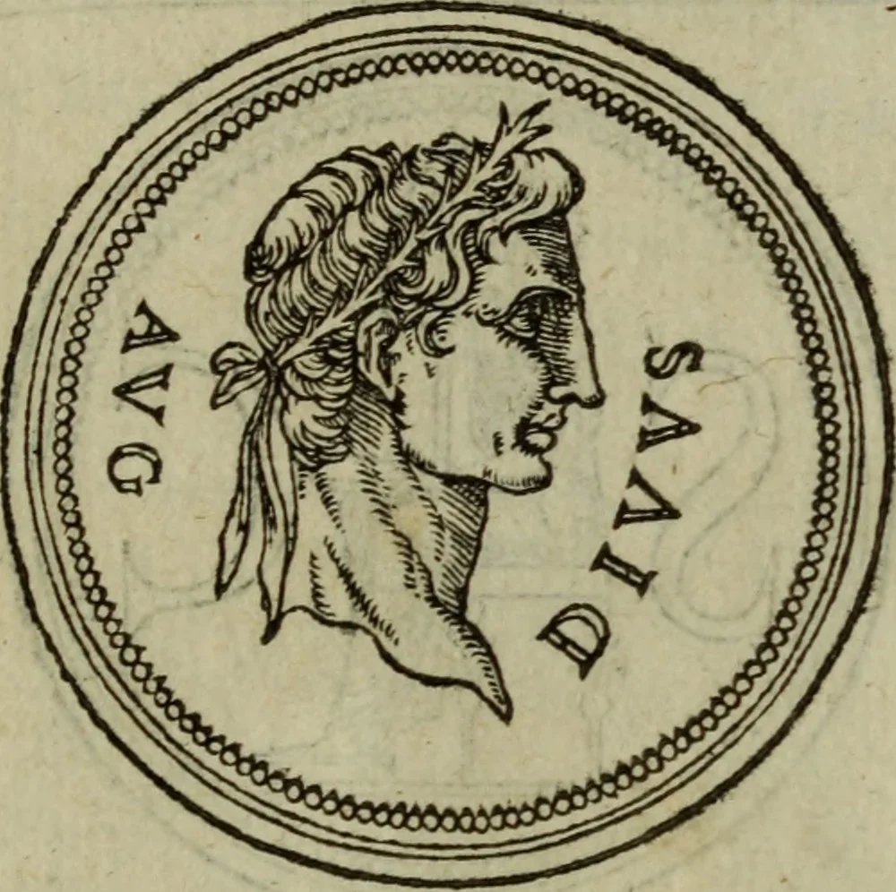 An illustration from Discours de la religion des anciens Romains : de la castrametation & discipline militaire d'iceux. Des bains & antiques exercitations grecques & romaines ..., 1581, leaf 17