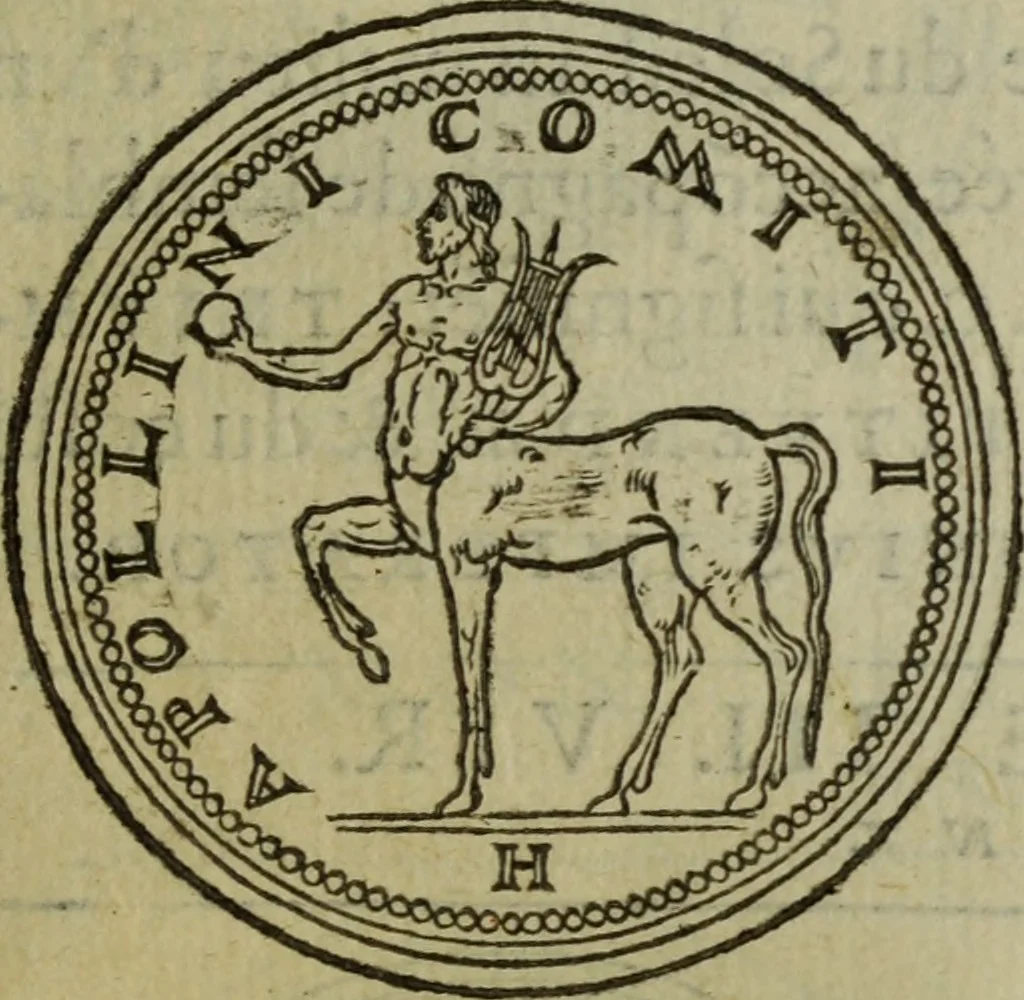 An illustration from Discours de la religion des anciens Romains : de la castrametation & discipline militaire d'iceux. Des bains & antiques exercitations grecques & romaines ..., 1581, leaf 204