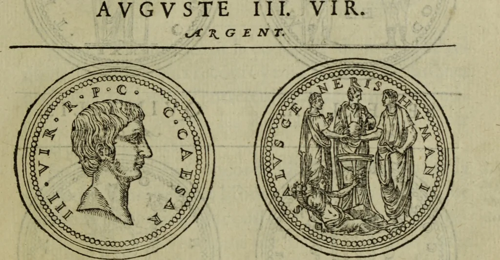 An illustration from Discours de la religion des anciens Romains : de la castrametation & discipline militaire d'iceux. Des bains & antiques exercitations grecques & romaines ..., 1581, leaf 26
