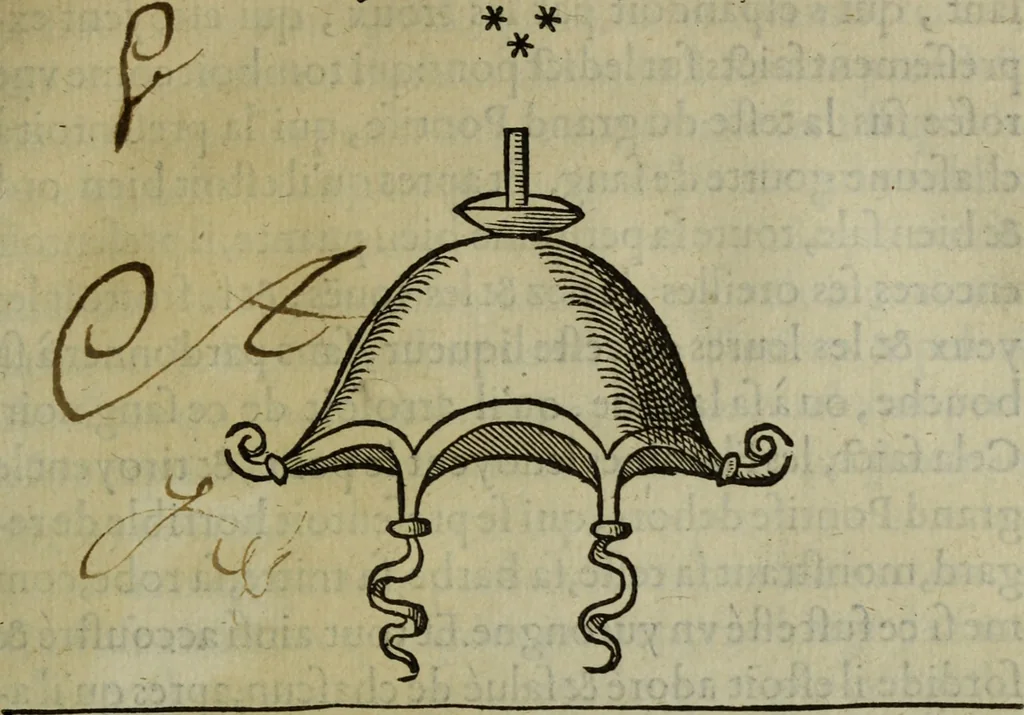 An illustration from Discours de la religion des anciens Romains : de la castrametation & discipline militaire d'iceux. Des bains & antiques exercitations grecques & romaines ..., 1581, leaf 262