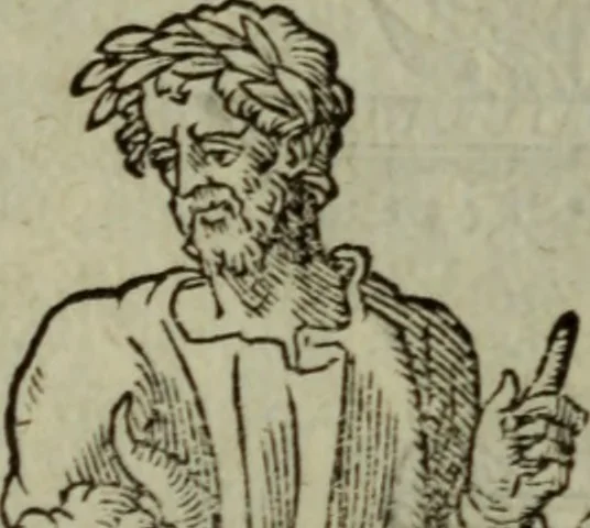 An illustration from Discours de la religion des anciens Romains : de la castrametation & discipline militaire d'iceux. Des bains & antiques exercitations grecques & romaines ..., 1581, leaf 323