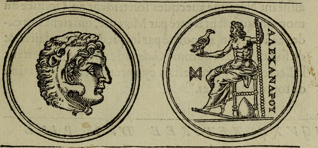 An illustration from Discours de la religion des anciens Romains : de la castrametation & discipline militaire d'iceux. Des bains & antiques exercitations grecques & romaines ..., 1581, leaf 46