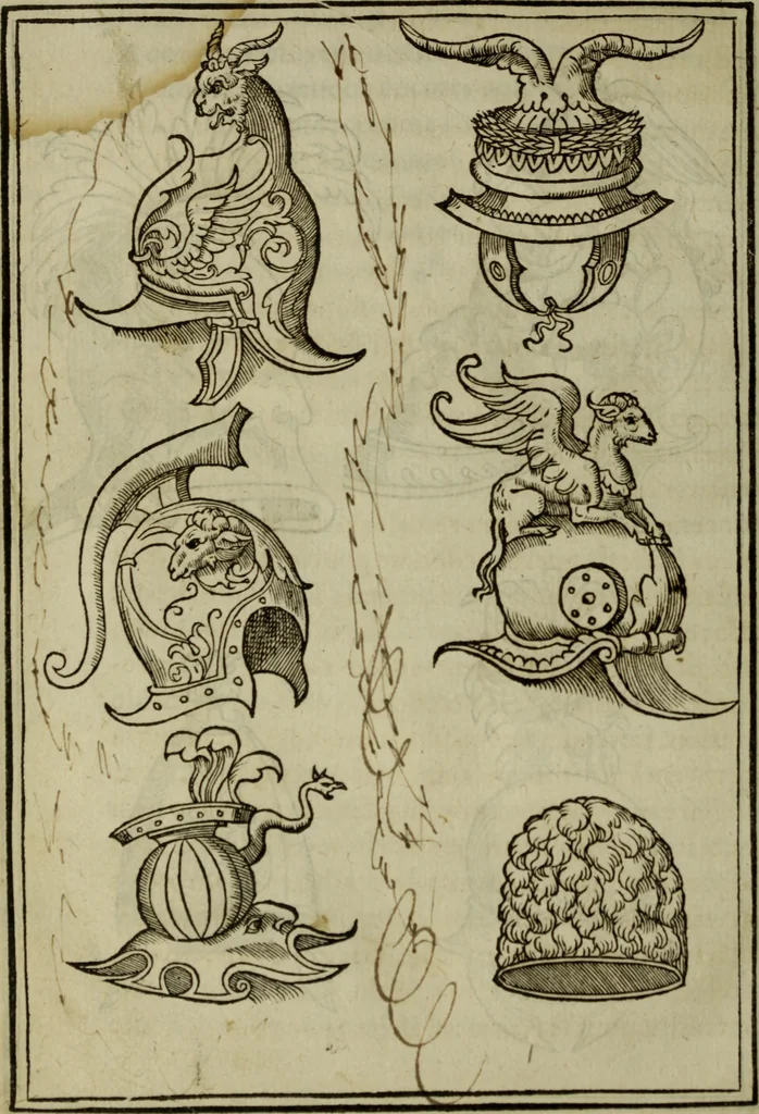 An illustration from Discours de la religion des anciens Romains : de la castrametation & discipline militaire d'iceux. Des bains & antiques exercitations grecques & romaines ..., 1581, leaf 493