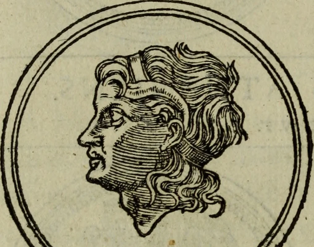 An illustration from Discours de la religion des anciens Romains : de la castrametation & discipline militaire d'iceux. Des bains & antiques exercitations grecques & romaines ..., 1581, leaf 51