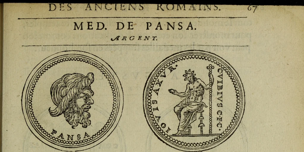 An illustration from Discours de la religion des anciens Romains : de la castrametation & discipline militaire d'iceux. Des bains & antiques exercitations grecques & romaines ..., 1581, leaf 64