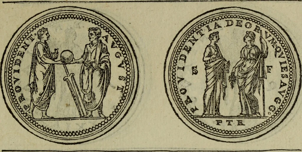 An illustration from Discours de la religion des anciens Romains : de la castrametation & discipline militaire d'iceux. Des bains & antiques exercitations grecques & romaines ..., 1581, leaf 72