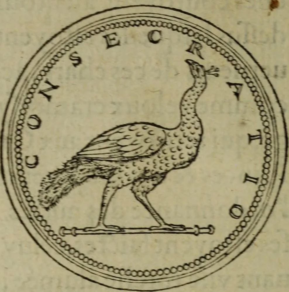 An illustration from Discours de la religion des anciens Romains : de la castrametation & discipline militaire d'iceux. Des bains & antiques exercitations grecques & romaines ..., 1581, leaf 81