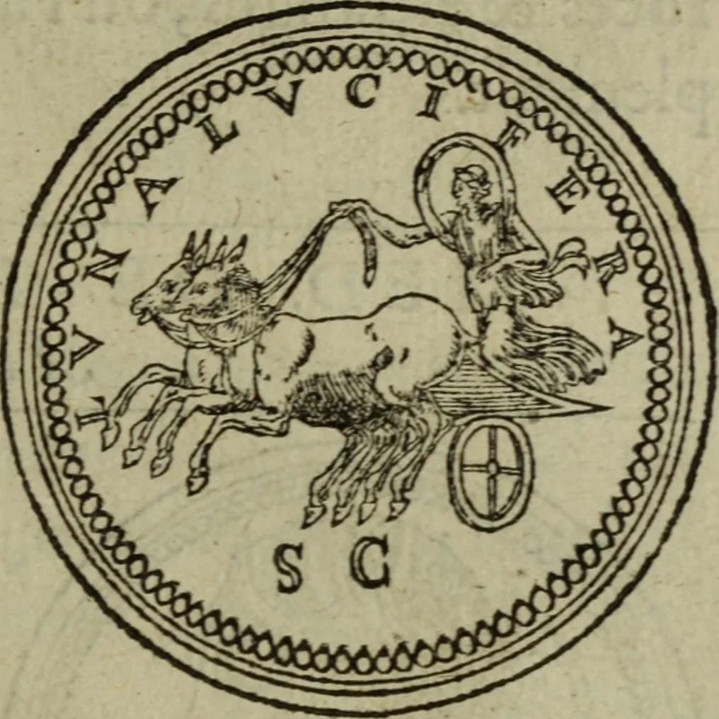 An illustration from Discours de la religion des anciens Romains : de la castrametation & discipline militaire d'iceux. Des bains & antiques exercitations grecques & romaines ..., 1581, leaf 84
