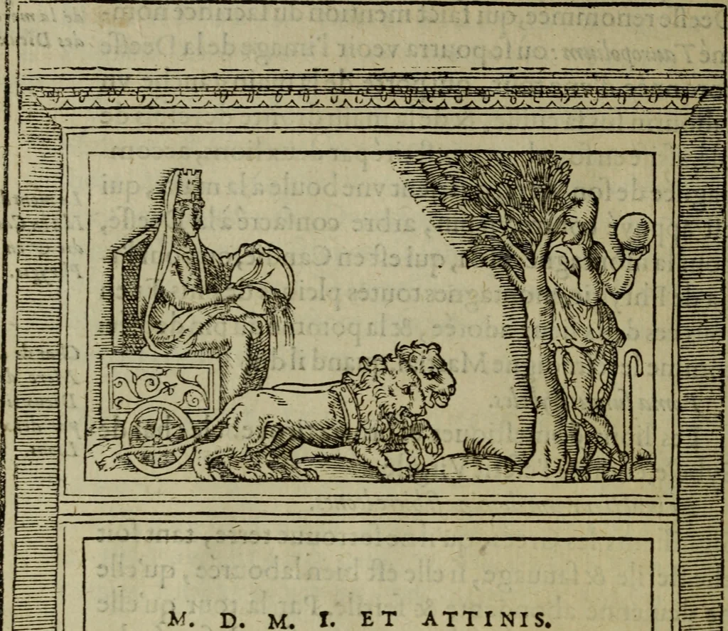 An illustration from Discours de la religion des anciens Romains : de la castrametation & discipline militaire d'iceux. Des bains & antiques exercitations grecques & romaines ..., 1581, leaf 95