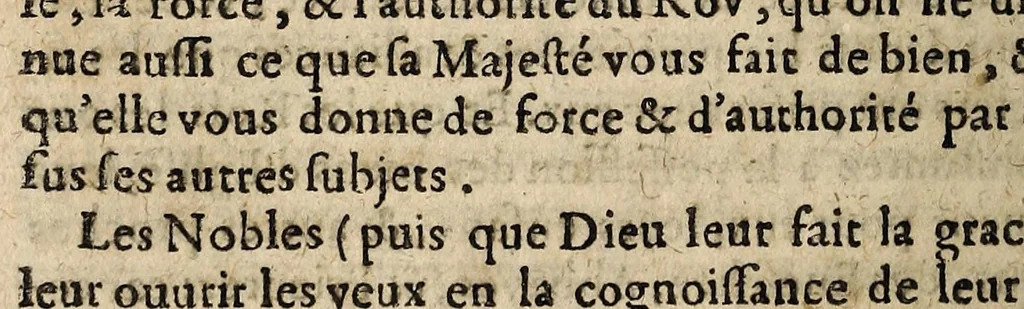 An illustration from Discours d'un genti-homme françois à la noblesse de France : sur l'ouverture de l'assemblee des Estats generaux dans la ville de Paris en ceste annee 1614 /, 1614, leaf 32