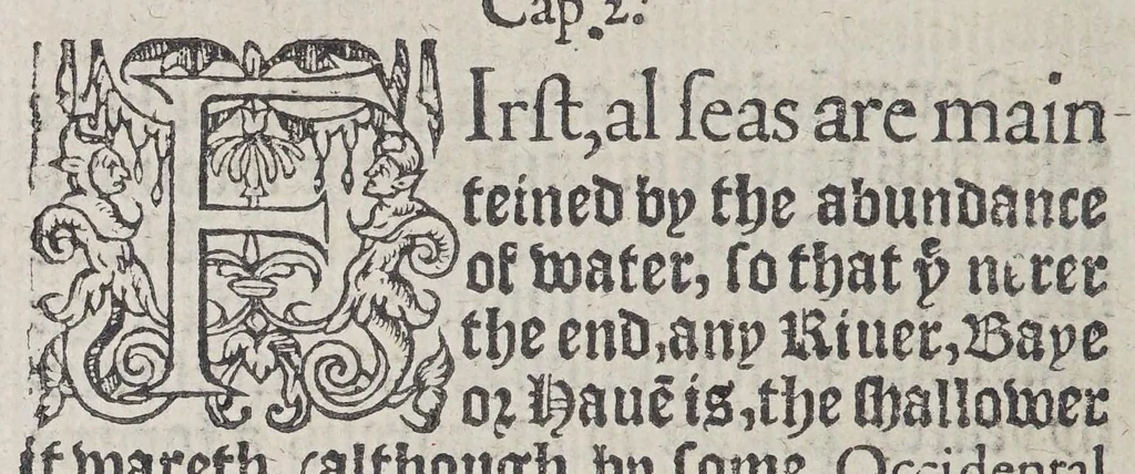 An illustration from A discourse of a discouerie for a new passage to Cataia., 1576, leaf 48