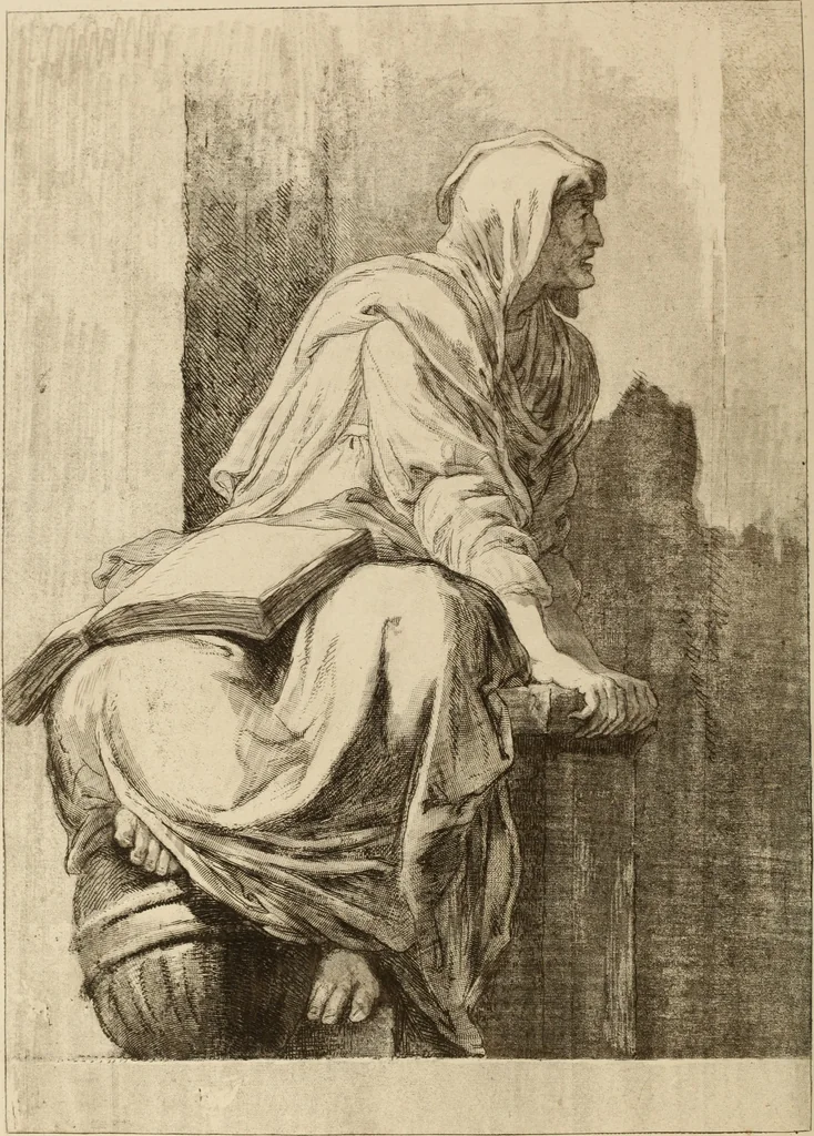 An illustration from The discourses of Sir Joshua Reynolds, 1842, leaf 297