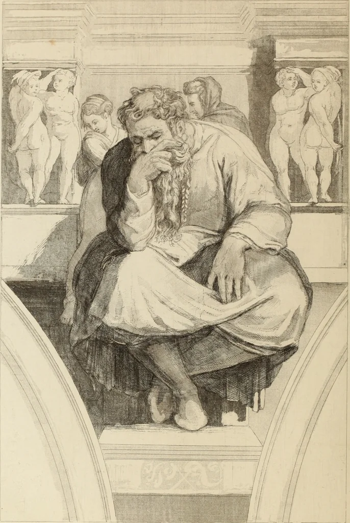 An illustration from The discourses of Sir Joshua Reynolds, 1842, leaf 311