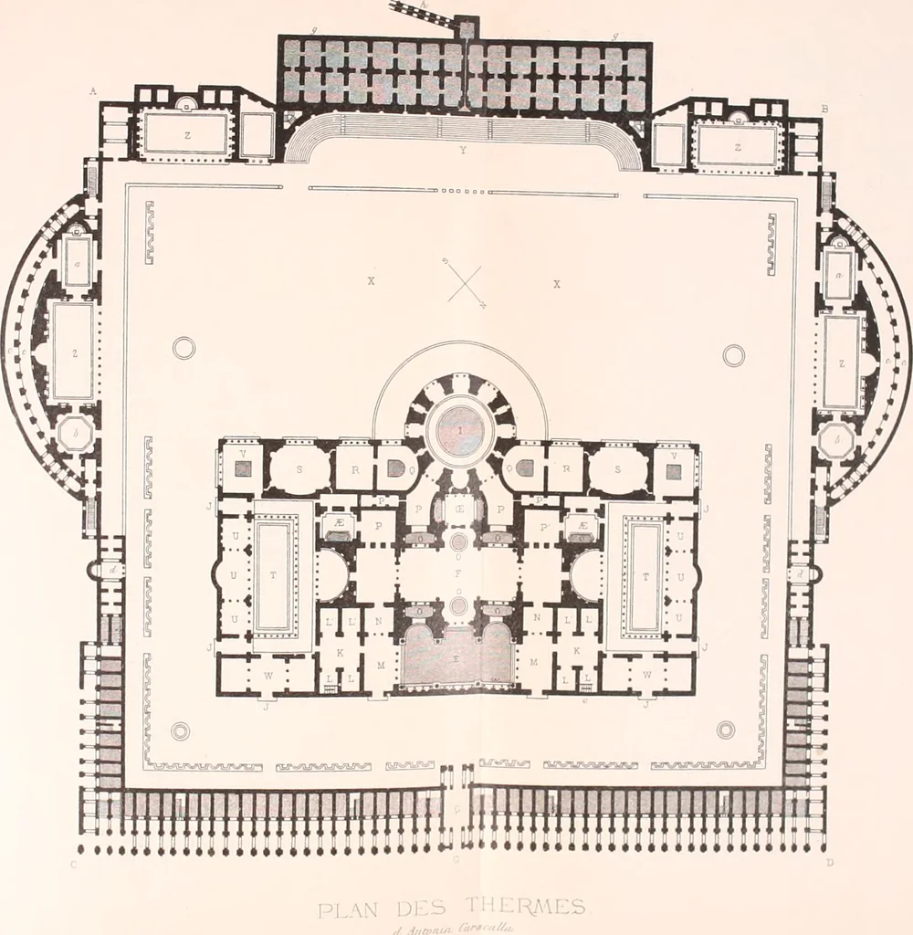 An illustration from Discourses on architecture, 1875, leaf 153